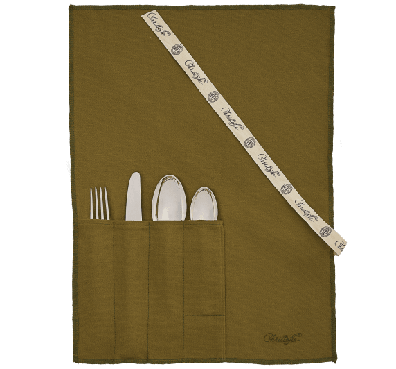 Christofle カトラリーレスト 4個セット La Trousse - 4 Piece Silver Plated medium-sized Individual Set